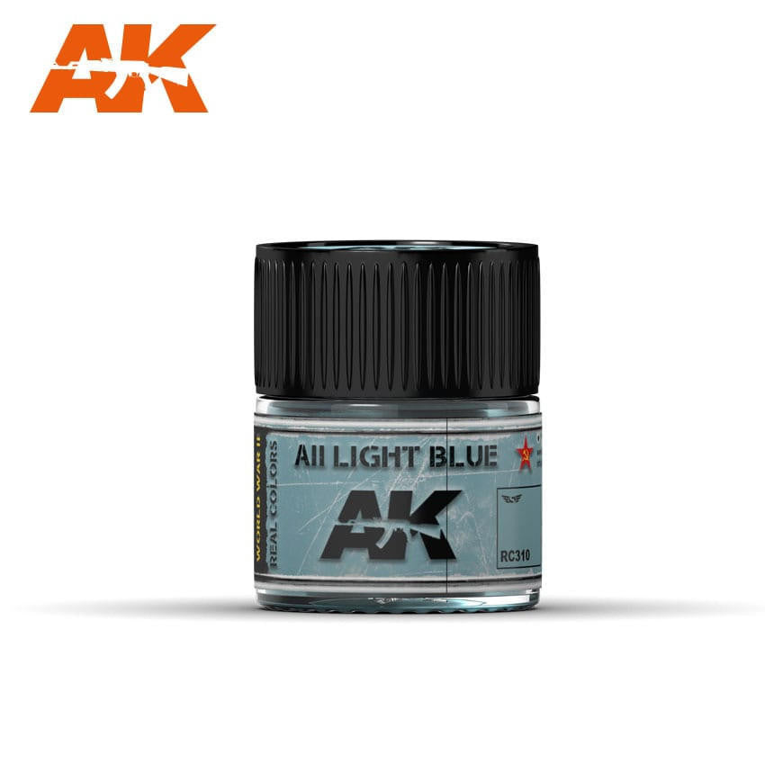 AK Interactive Real Colors: AII Light Blue - 10ml RC310